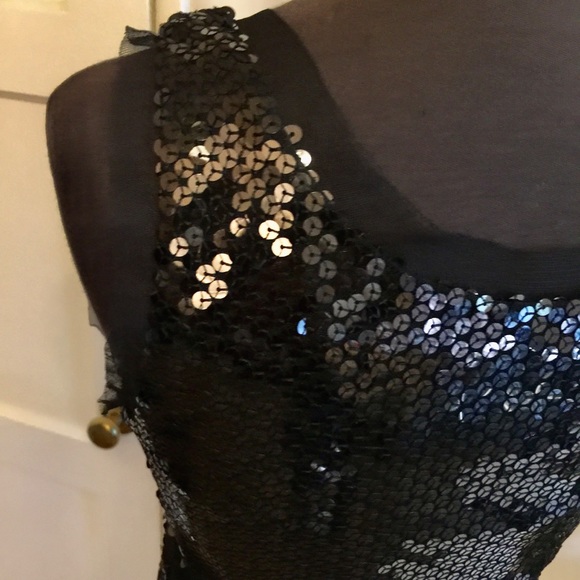 Black Sequined Dress - Picture 10 of 16
